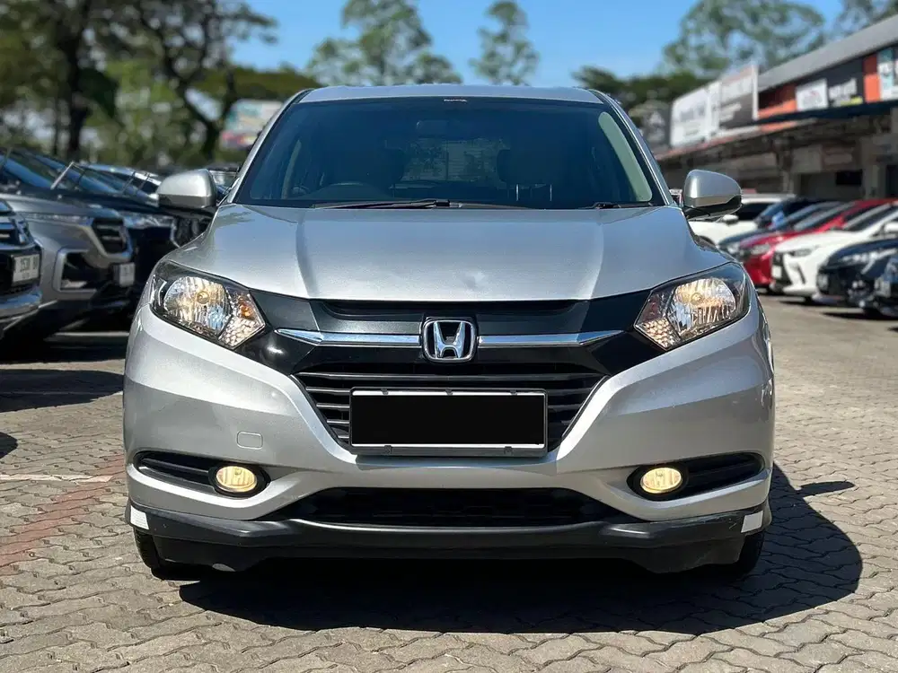 HONDA HRV S 1.5 CVT MATIC 2015 SILVER, KM 42RB