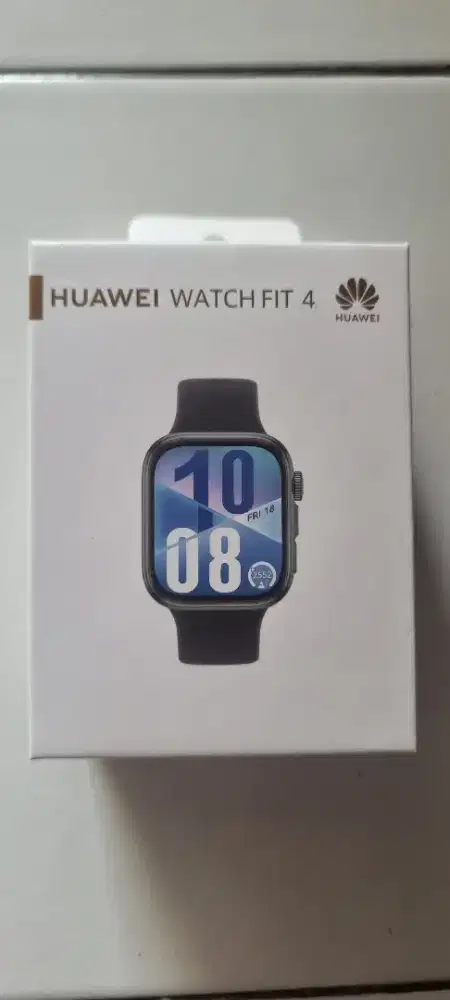 Huawei Watch Fit 4 Hitam - Kelengkapan Fullset, Mulus, Siap Pakai!