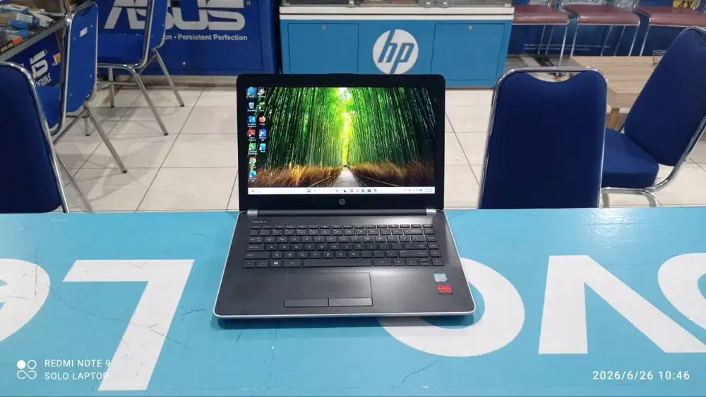 HP 14 CORE i5 GEN 7 RAM 16GB VGA RADEON M330 2GB SPEK TINGGI MURAHH