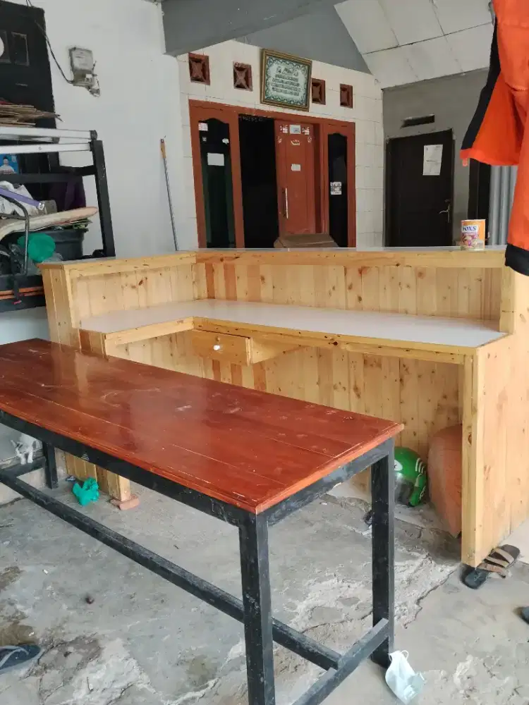 Jual meja kantin