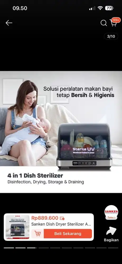 Sanken sterilizer