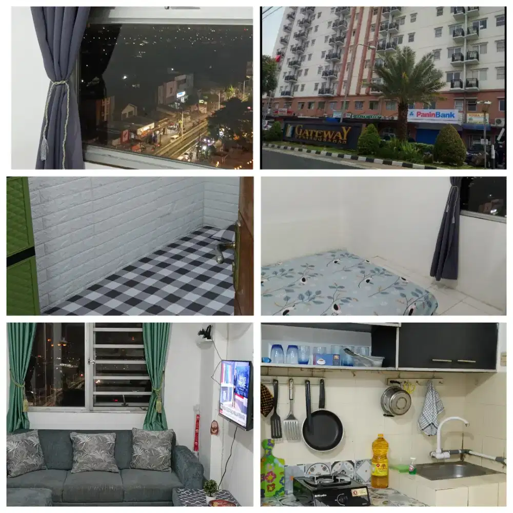 Disewakan Apartmen Gateway 2KT Citylight