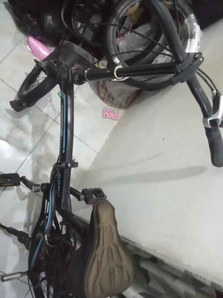 Sepeda lipat untuk santai, ukuran simple