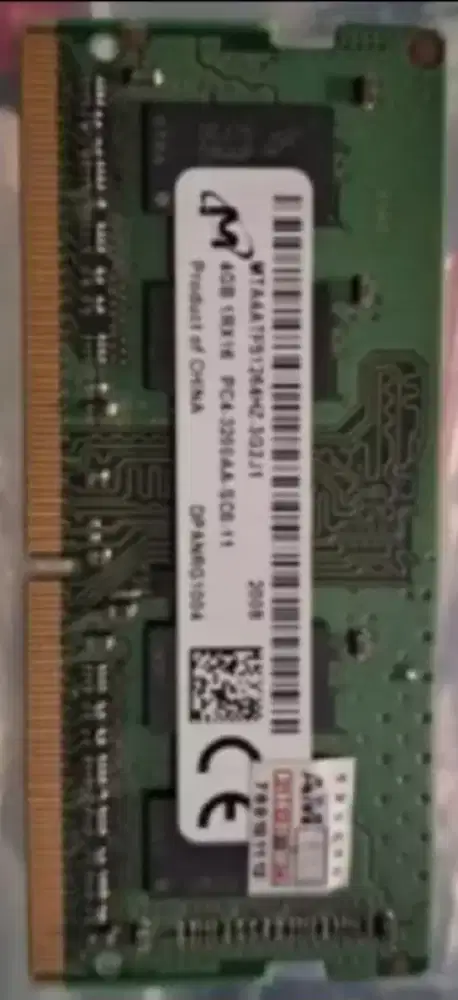 Ram sodim laptop ddr4 4giga