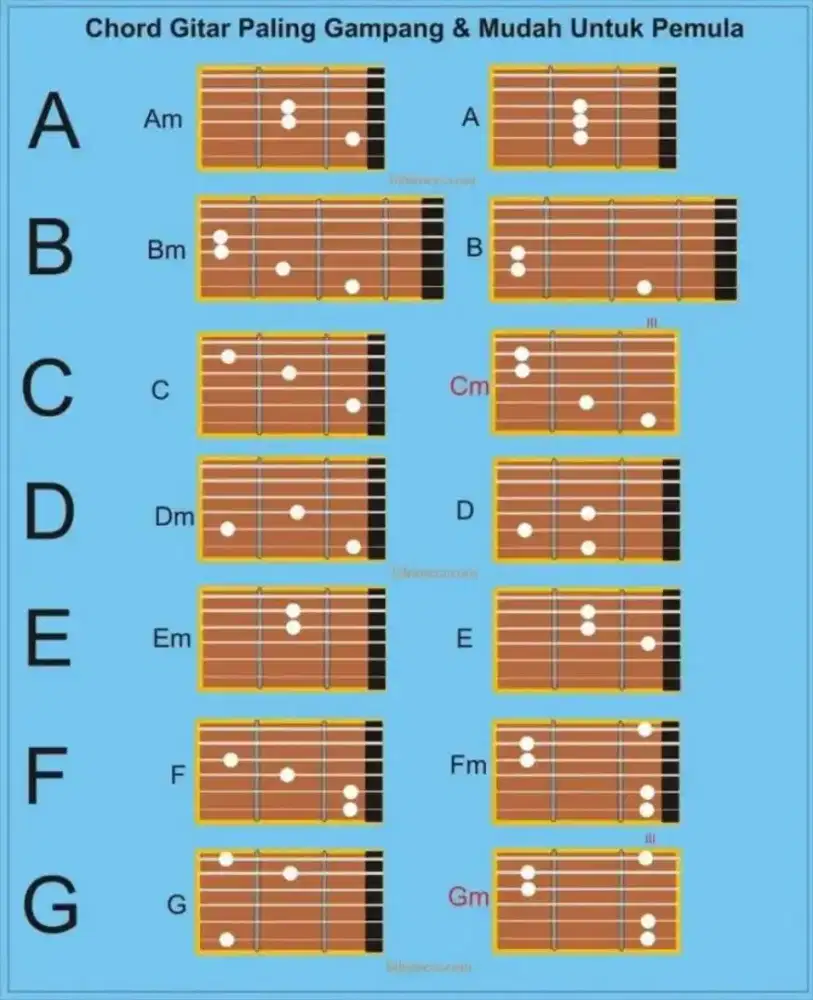 Kursus Gitar Private Basic