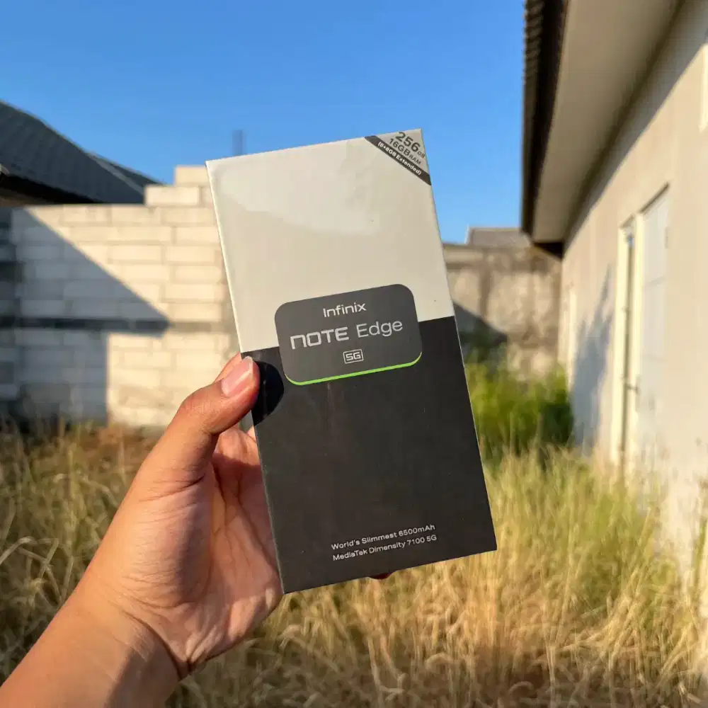 INFINIX NOTE EDGE 8/256 NEW SEGEL