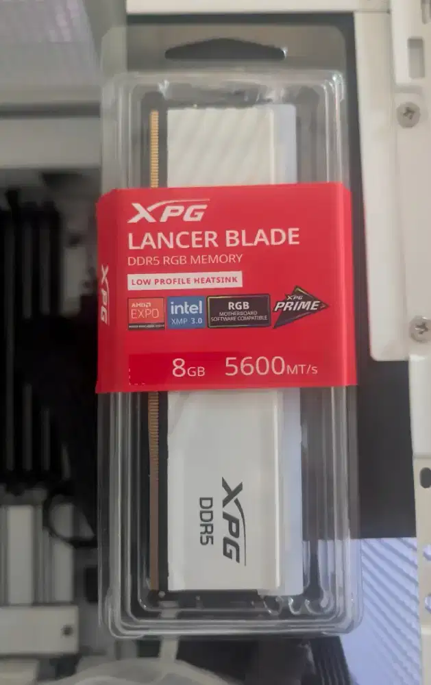 Xpg lancer blade DDR5 5600MT/S 8Gb RGB White