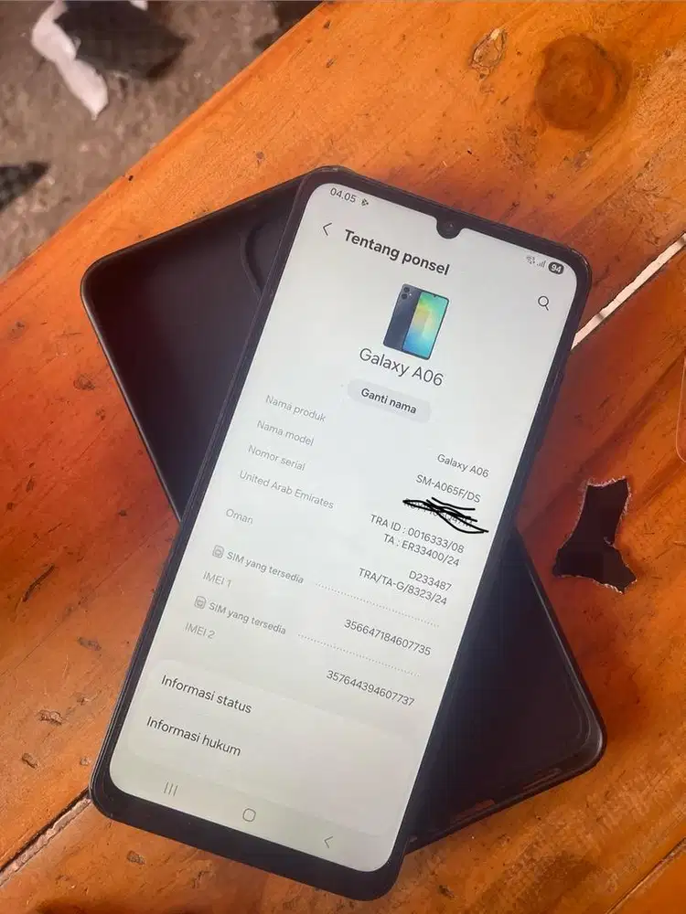 SAMSUNG A06 4/64