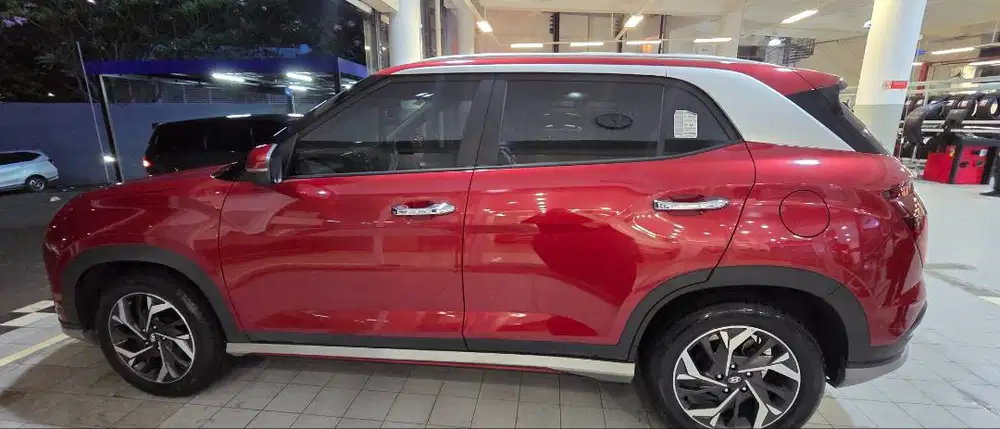 Hyundai Creta Prime 2023 Matic Red Tangan Pertama Good Condition