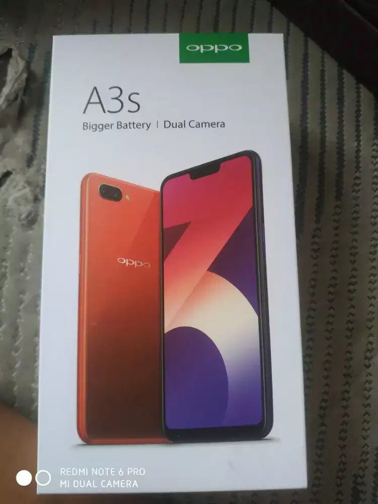 Oppo A3S purple