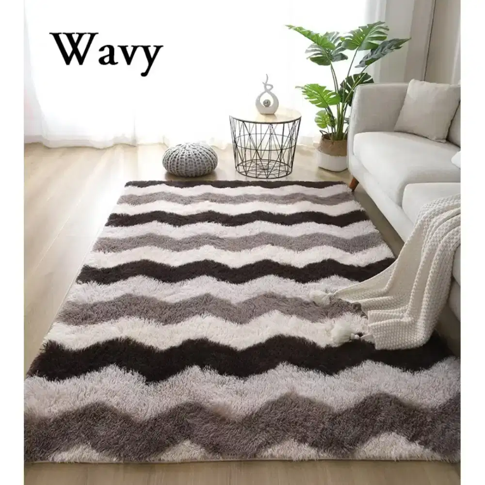 Karpet Bulu Wavy