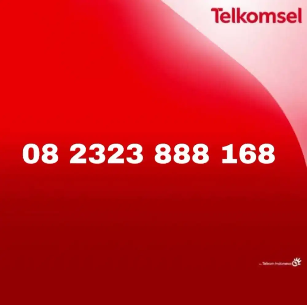 NOMOR CANTIK RAPI TELKOMSEL PRABAYAR ANGKA HOKI 168