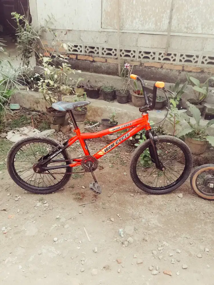 Sepeda BMX 20 wimcicle siap pakai