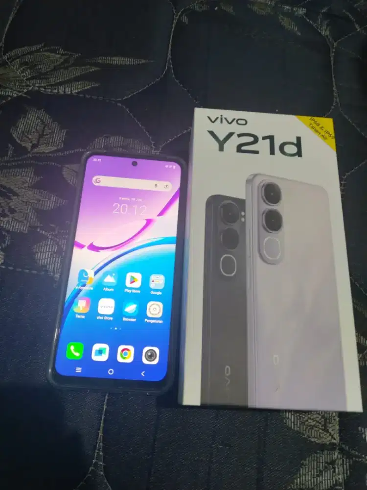 Vivo y21d baru sebulan