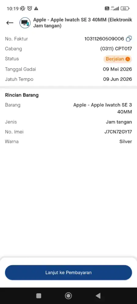 Apple Watch SE gen 3 40mm IBOX garansi on