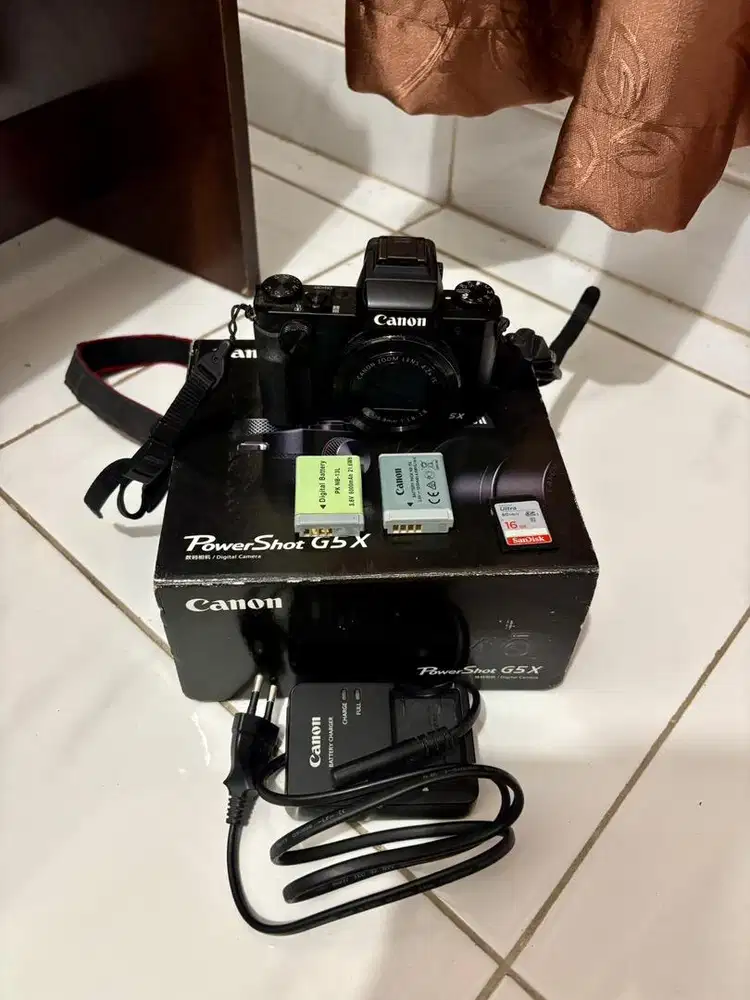 Dijual Kamera Canon Powershot G5X Fullset