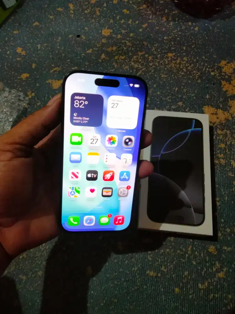Iphone 16 Pro 256 Gb iBox Fullshet Bh 92% TT Hp Lain