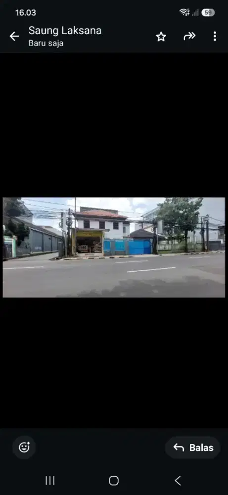 Disewa/kontrak tempat usaha