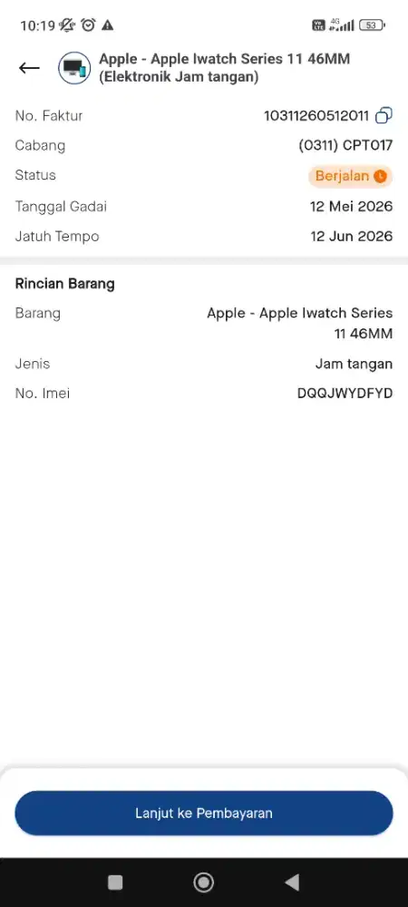 Apple Watch gen 11 46mm IBOX garansi on