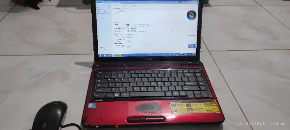 toshiba L645 core i3 ram 4gb