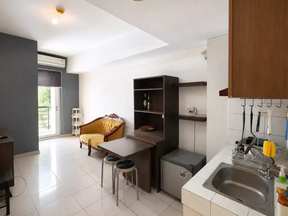 Disewakan Apartemen Springlake Summarecon Bekasi Tower Azzola 2BR 42m² Fully Furnished - Rp35 Juta/Tahun