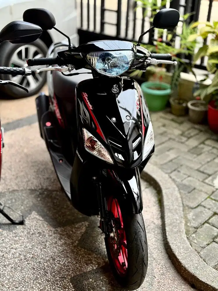 Yamaha Mio Sporty 2008 Hitam Original Like New