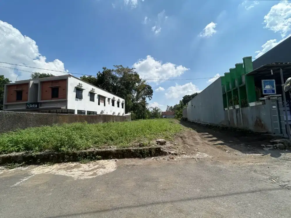 Tanah Jogja Murah Dekat Kampus UII, Siap Bangun dan SHM Pekarangan