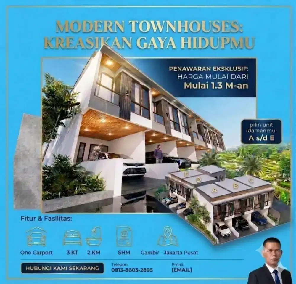 Hunian di Gambir Jakarta Pusat