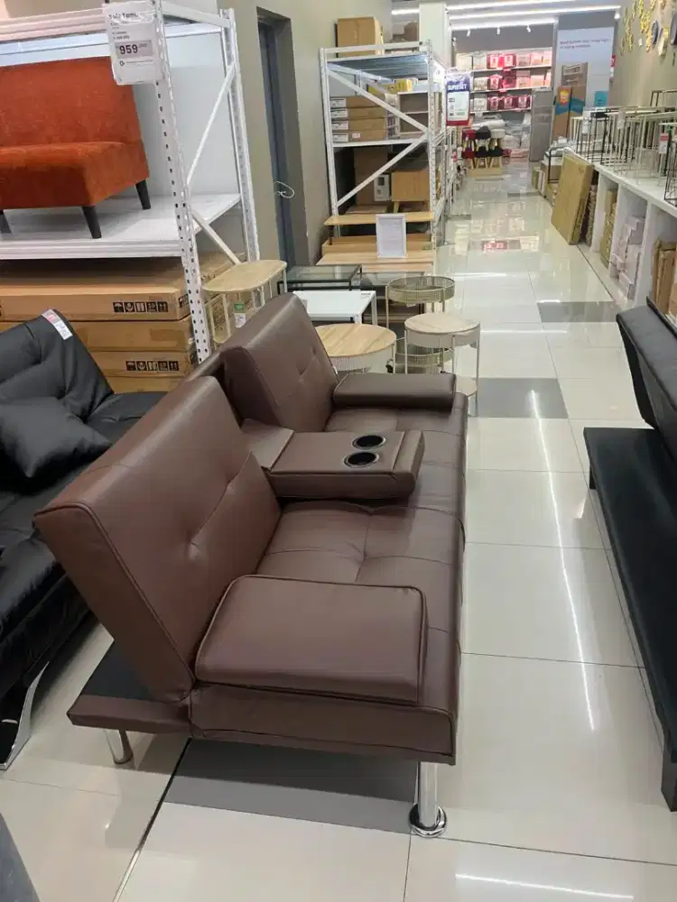 Sofabed geni brownc