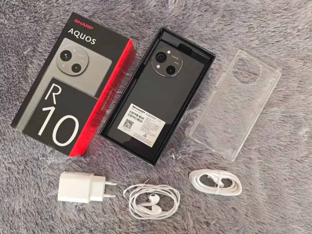 SHARP AQUOS R10 BLACK LIKE NEW GARANSI RESMI