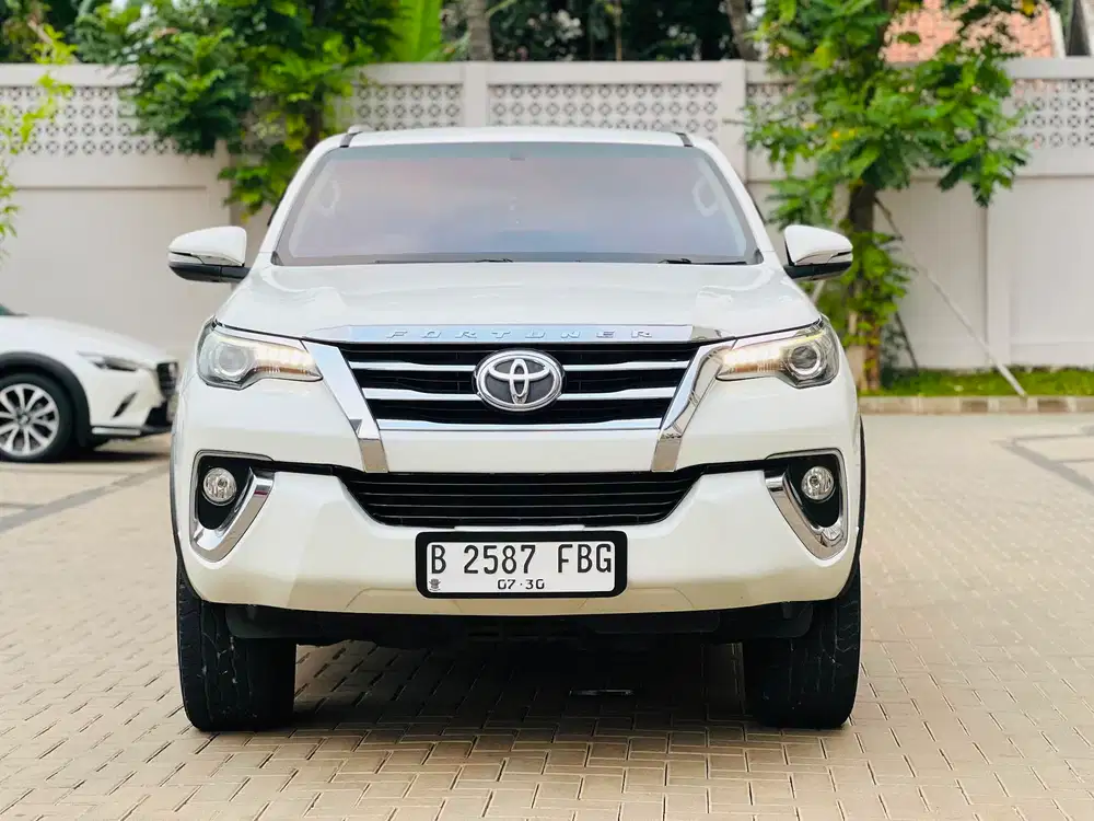 KM70RB ASLI |FORTUNER 2.4 VRZ SOLAR MATIC 2017 PUTIH MOBIL BAGUS 2018
