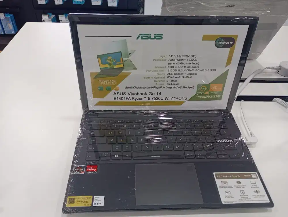 PROMO KREDIT ASUS VIVOBOOK GO 14 RYZEN5 8/512GB