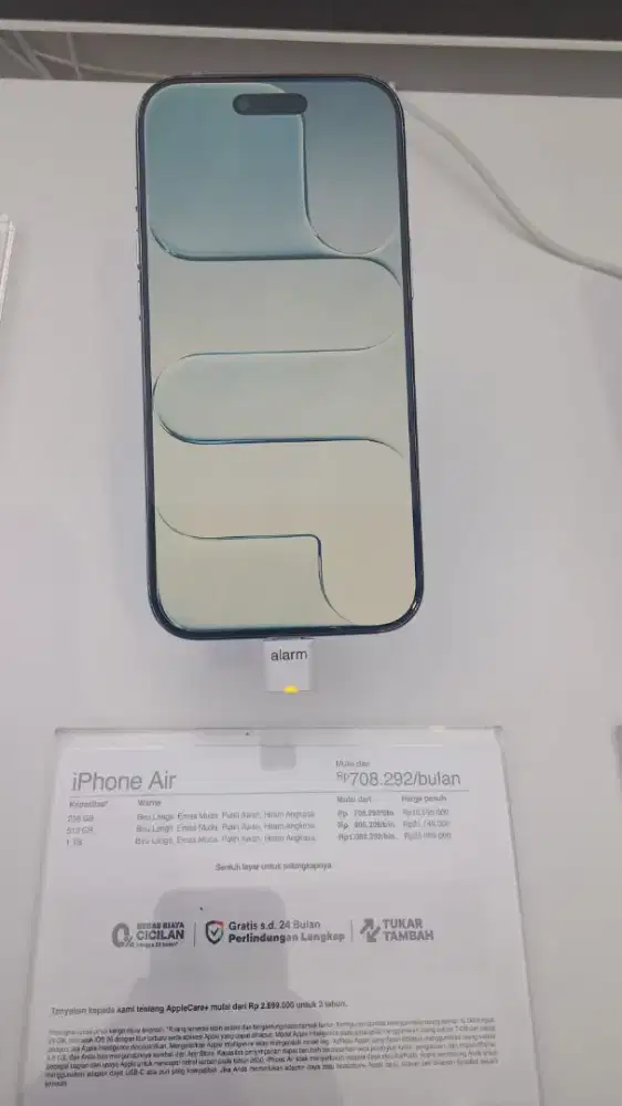 Cicilan iPhone Air 256GB iBox Tanpa Dp
