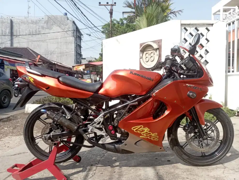 Ninja RR Old Orange Jos Siap Sunmori Ganteng