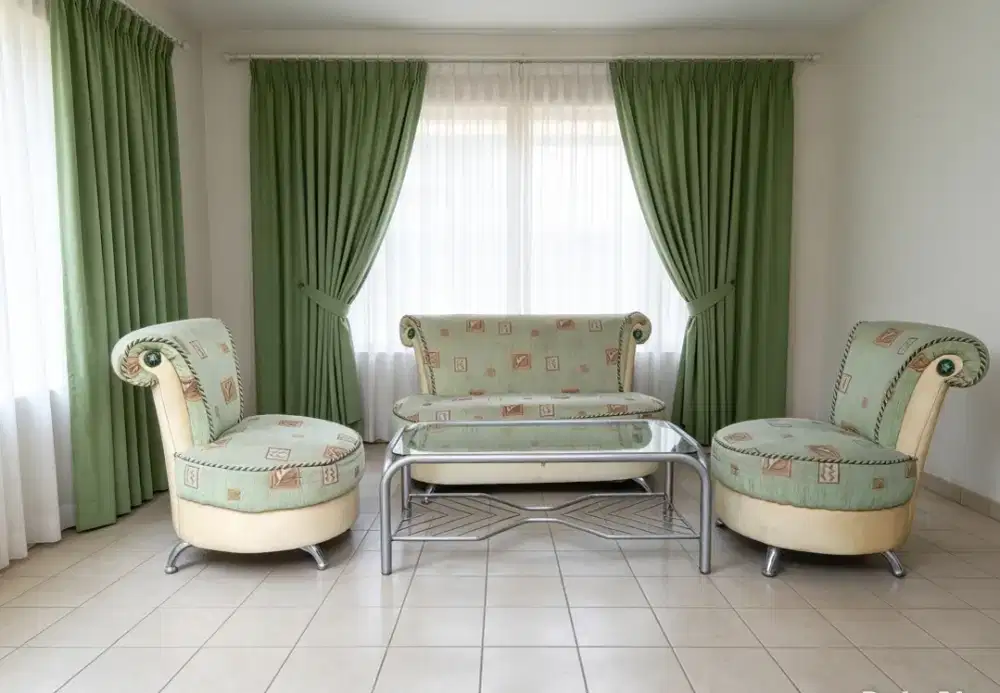 Sofa set 2,1,1 + meja