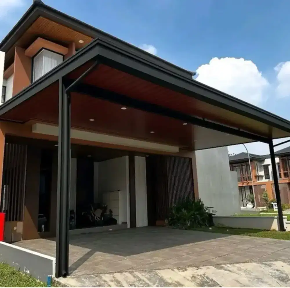 Kanopi Kordoba atap Alderon RS + plapon PVC