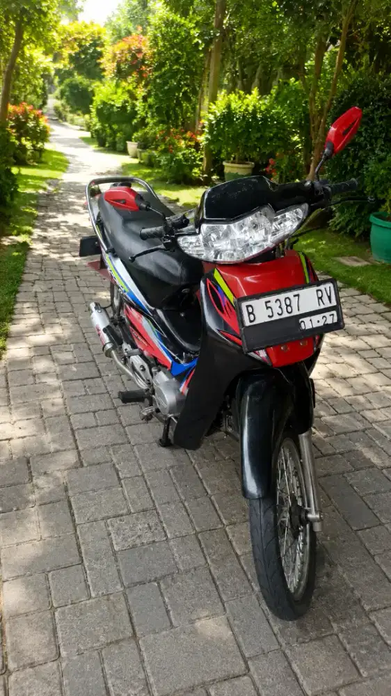 Sepeda Motor (APP) KTM 100cc 4 Tak 2001, Pjk Hidup, Srt Lengkap.