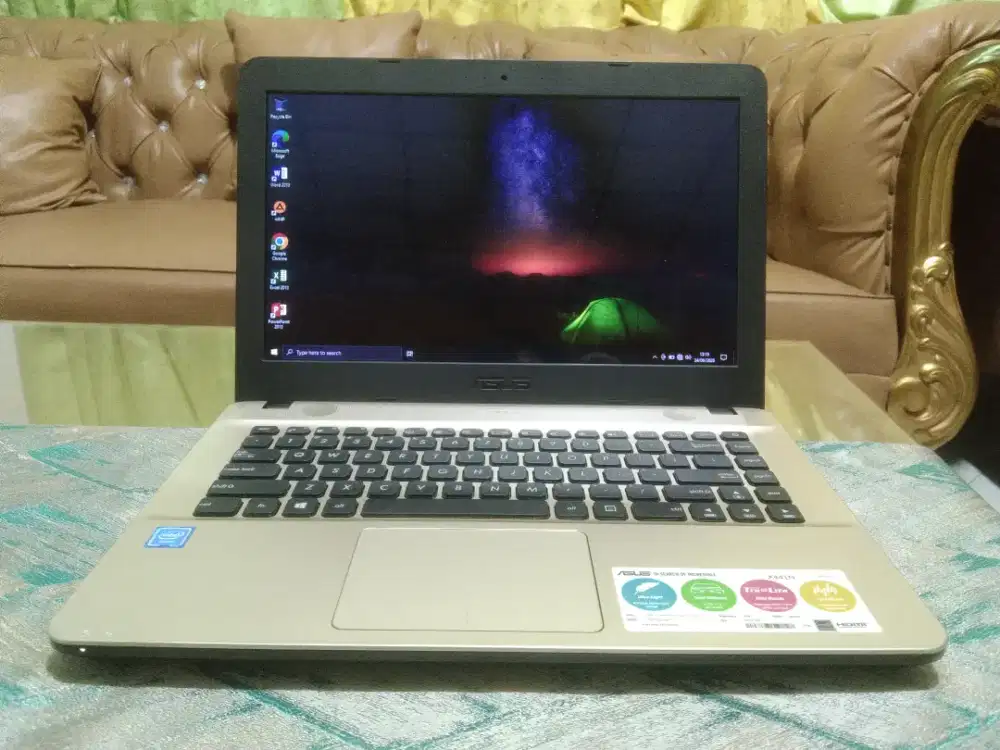 Laptop Mulus No Minus Asus Vivobook Ram 4Gb Ddr4 Hdd 500Gb