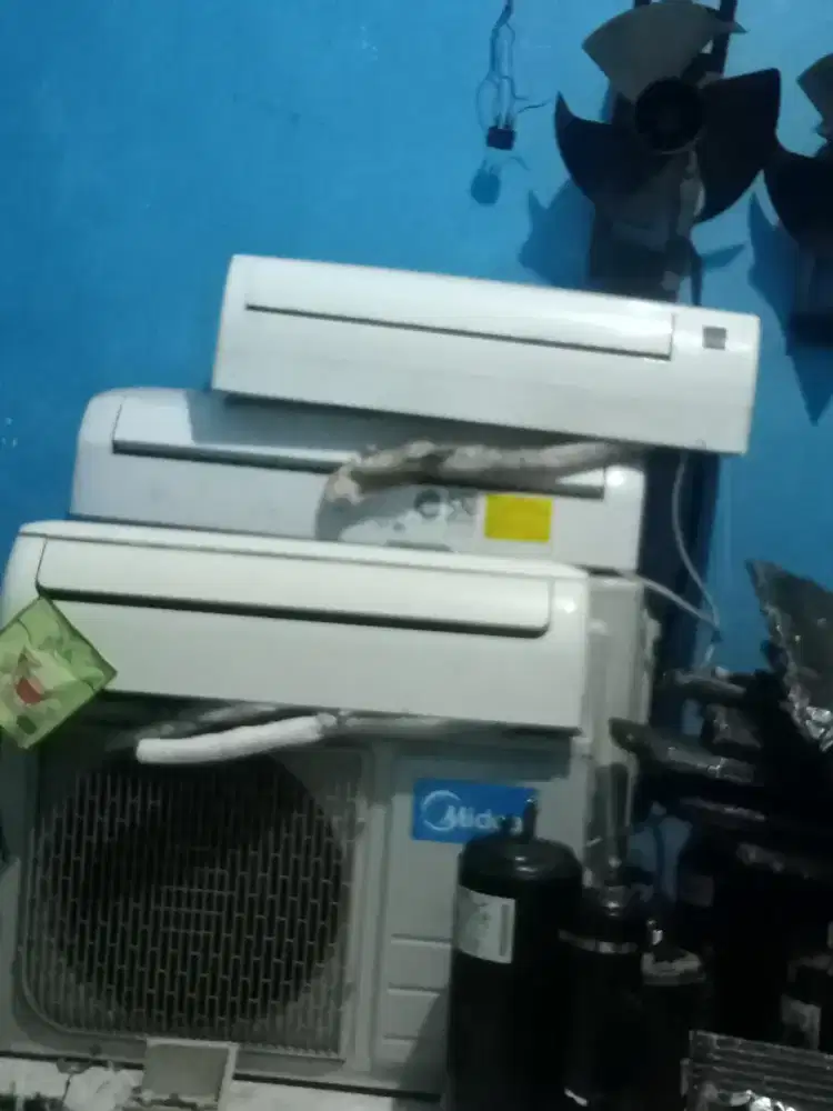 Terima AC bekas, rusak mati