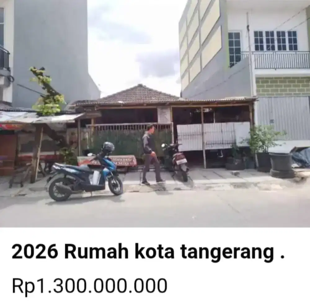 Dijual rumah Taman Cibodas tangerang kota blok C22 no 6
