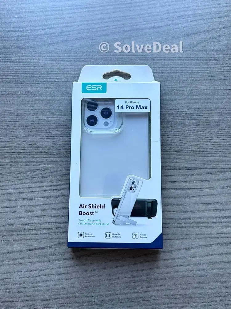 ESR Air Shield Boost Case Stand Iphone 14 Pro Max Clear Original