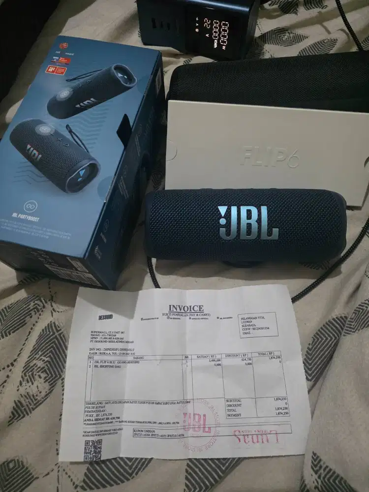 Speaker JBL Flip 6 Like New dipake 2x