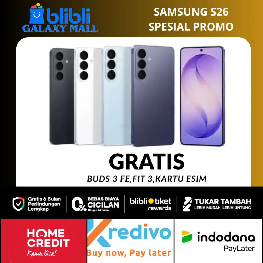 Samsung S26 Original Garansi Resmi 1 Tahun