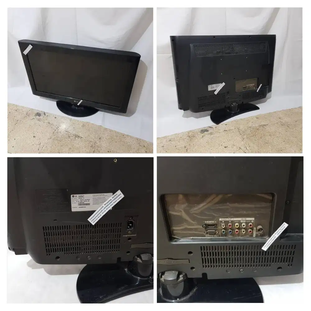 TV LED LG 32 Inch Model 32LD310 TB Kondisi Second Mati