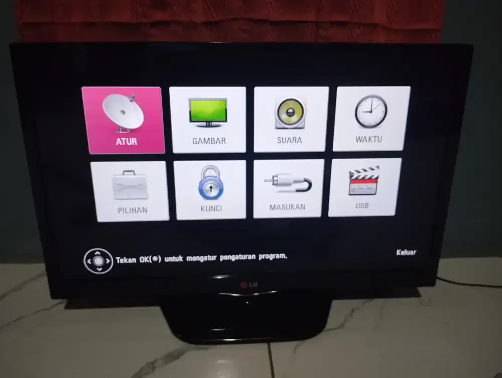 Tv LG 24, ANLOG MULUS