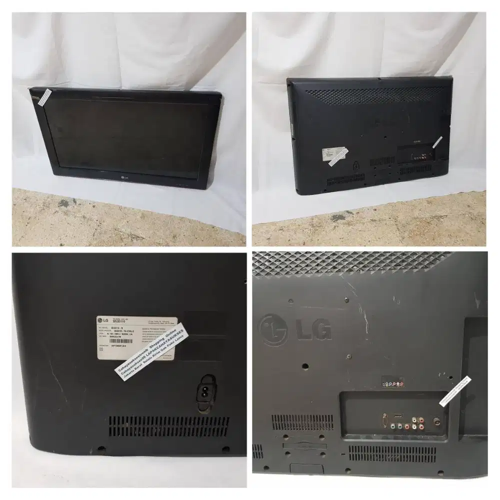TV LED LG 32 Inch Model 32LS3110 TB Kondisi Second Mati Tanpa Remote