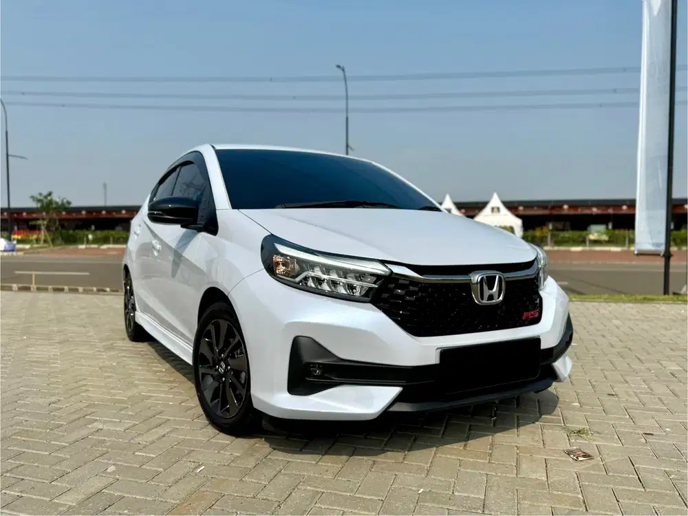 (KM 7 RIBU) Honda New Brio RS CVT Putih 2024 LIKE NEW Limited!