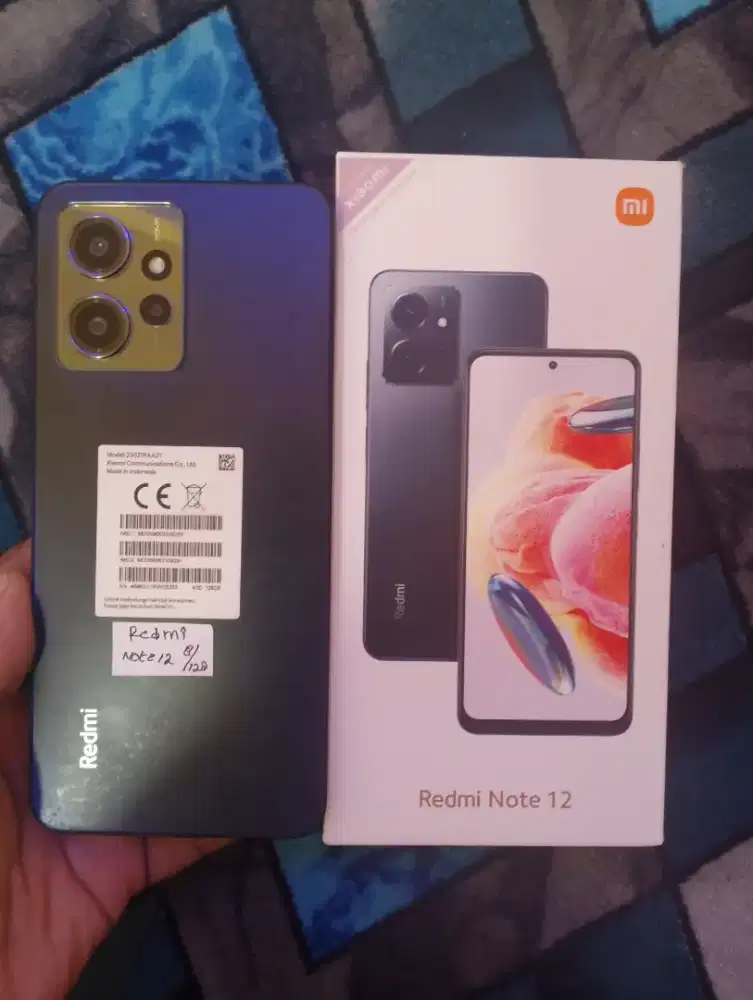 Jual hp redmi note 12.ram8.internal 128