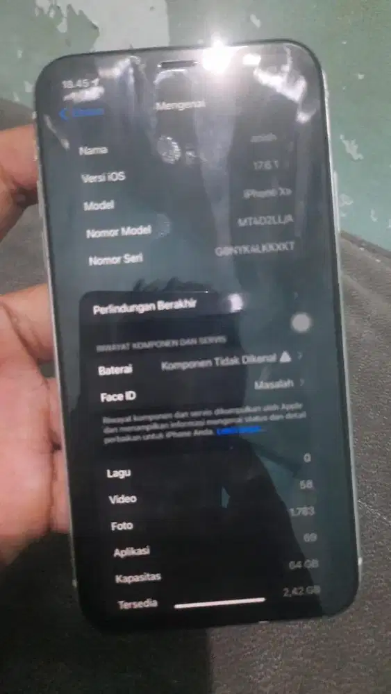 Dijual Iphone Xr 64 gb