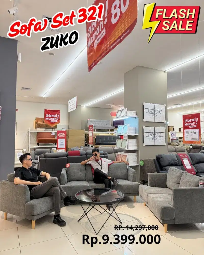 Promo Cicilan By Homecredit Sofa Set